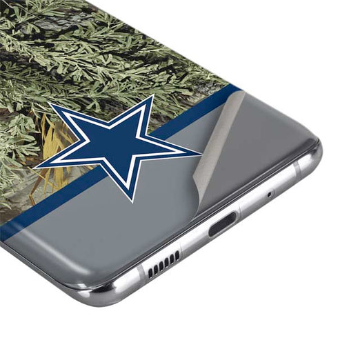 NFL Realtree Camo Dallas Cowboys Galaxy S20 Plus Skin